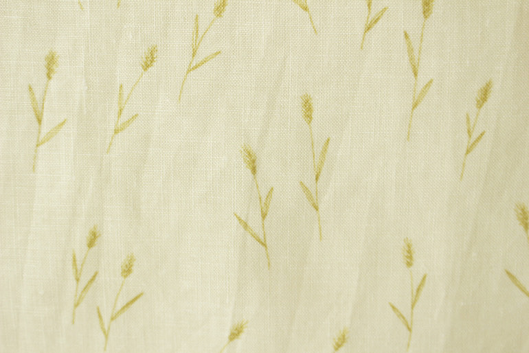 LINNETリネンプリント <br />
          エノコロ草